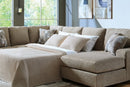 Newellen Sleeper Sectional with Chaise