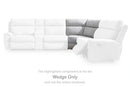 Social Pointe Reclining Sectional with Storage Consoles