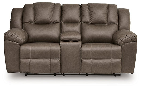 Lowilla Reclining Loveseat with Console