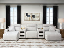 Modmax II Power Reclining Sectional with Chaise and Audio Consoles