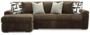 Midnight-Madness Sectional Sofa with Chaise