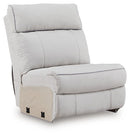 Social Pointe Reclining Sectional with Storage Console