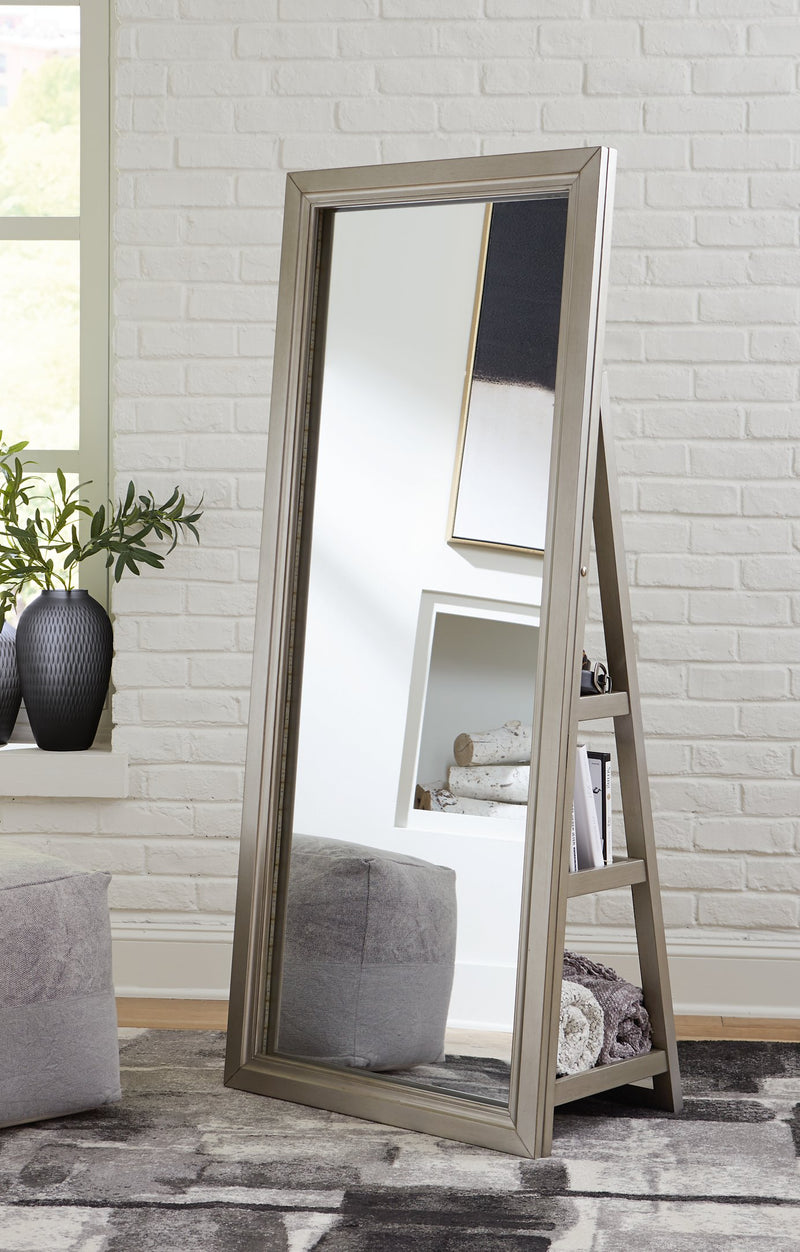 Evesen Floor Standing Mirror with Storage