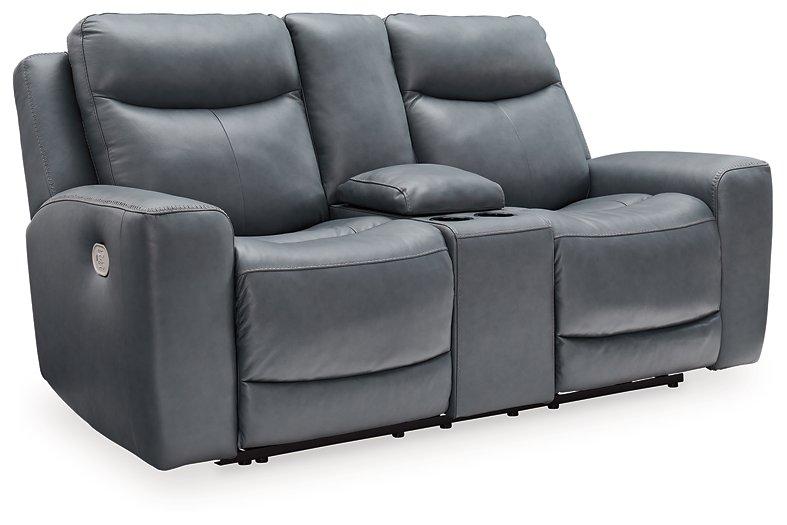 Mindanao Power Reclining Loveseat with Console