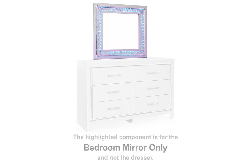 Zyniden Dresser and Mirror