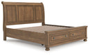 Feddinger Panel Storage Bed