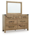 Ridgester Dresser and Mirror