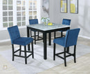 PUB TABLE AND 4 X PUB CHAIRS - D317-5