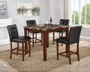 PUB TABLE AND 4 X PUB CHAIRS - D318-5