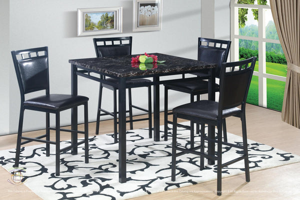 NATIONWIDE PUB TABLE AND 4 X PUB CHAIRS - D397-5 image