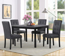 TABLE AND 4 X SIDE CHAIRS - D536-5