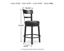 Valebeck Counter Height Bar Stool