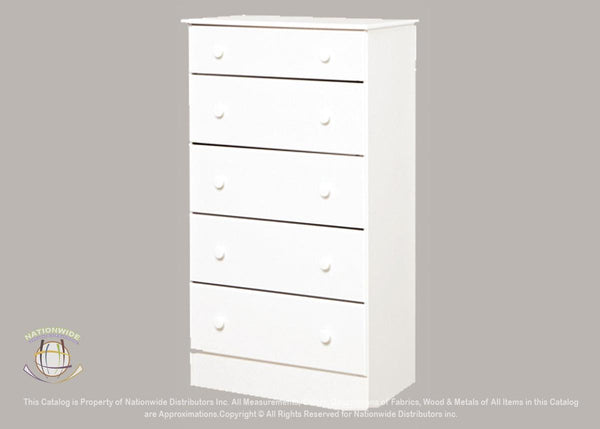 NATIONWIDE 5 DRAWER CHEST - S506 image