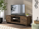 Zadilyn 72" TV Stand with Electric Fireplace