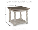 Havalance End Table
